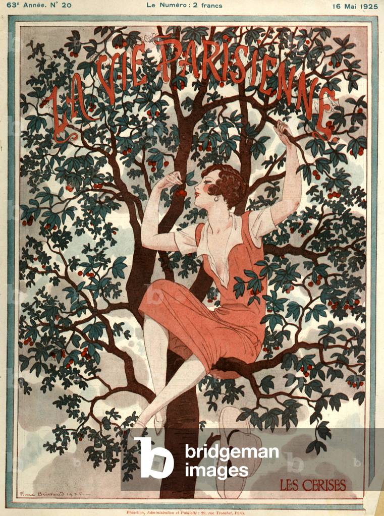Bild von Druck "La Vie Parisienne" 1925 von Pierre Brissaud