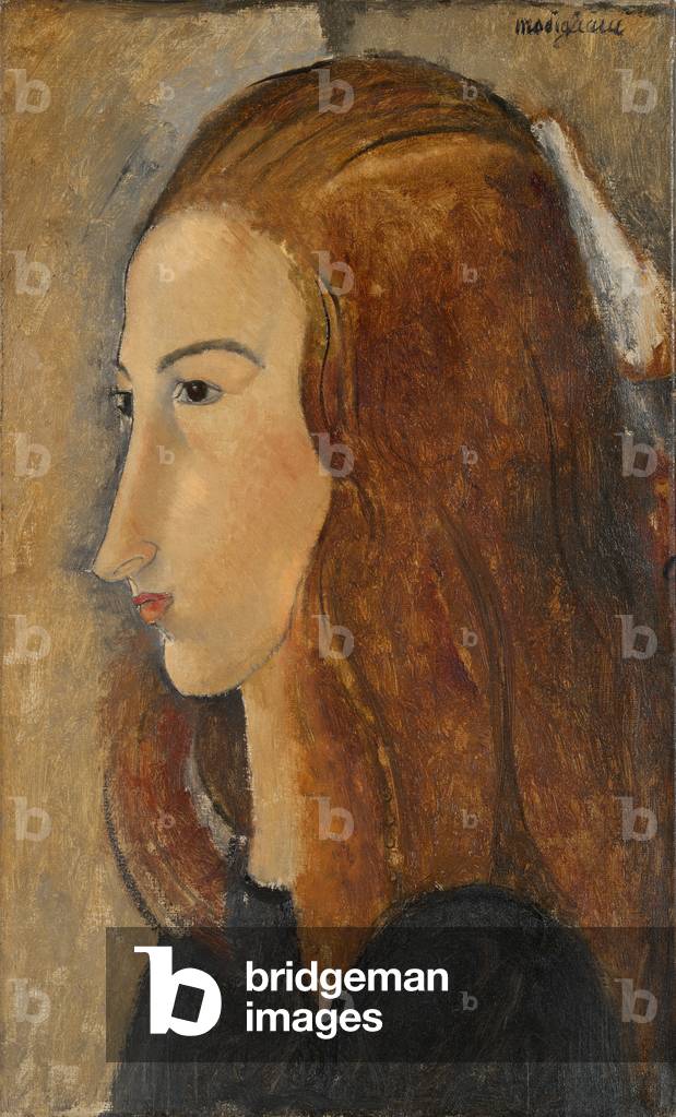 Portrait of a Young Woman, 1918 (oil on canvas)