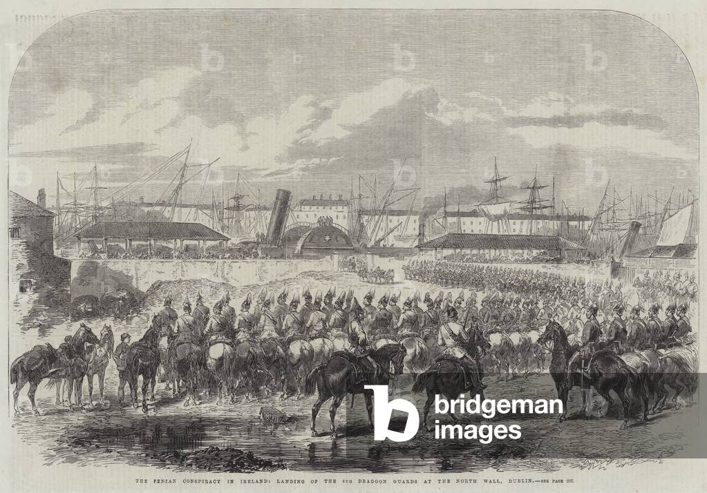 "Die Fenian Verschwörung in Irland" von English School