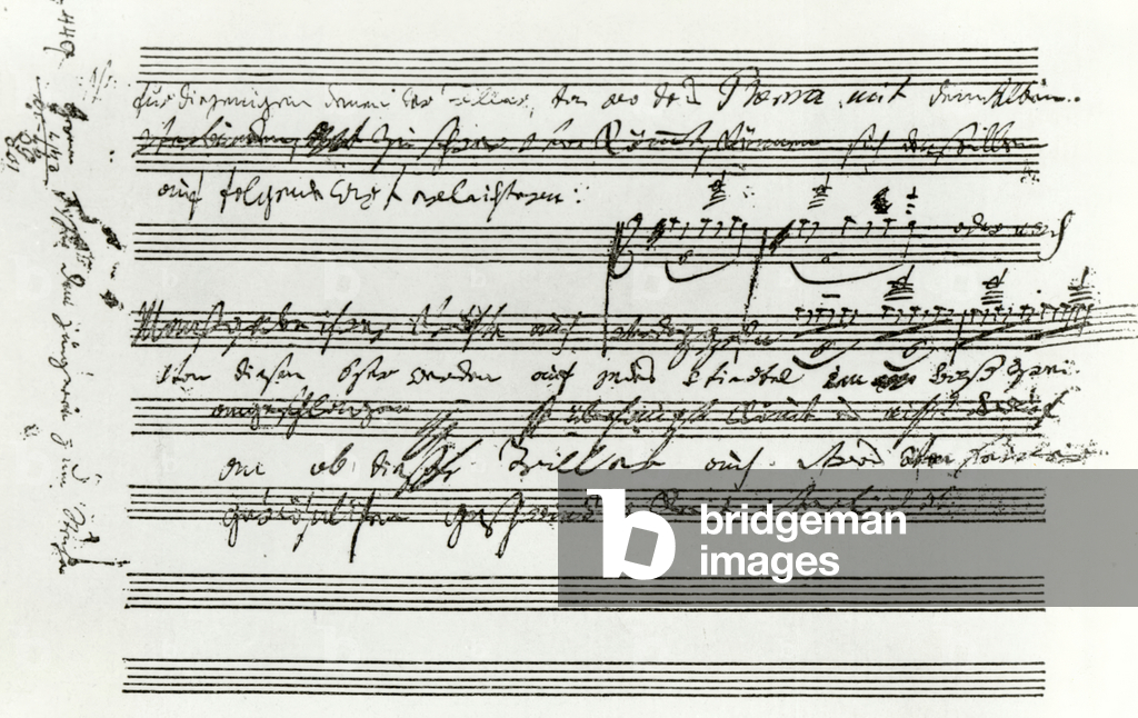 Ludwig van Beethoven-Partitur