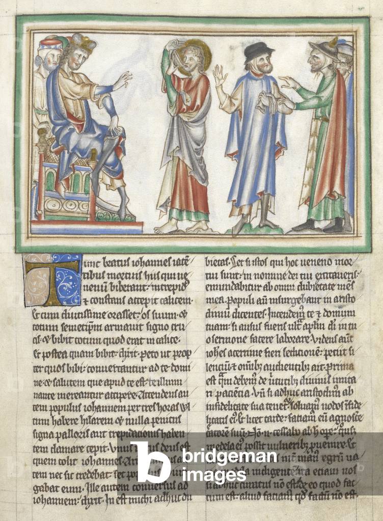 Scene bibliche dell'Apocalisse di San Giovanni.