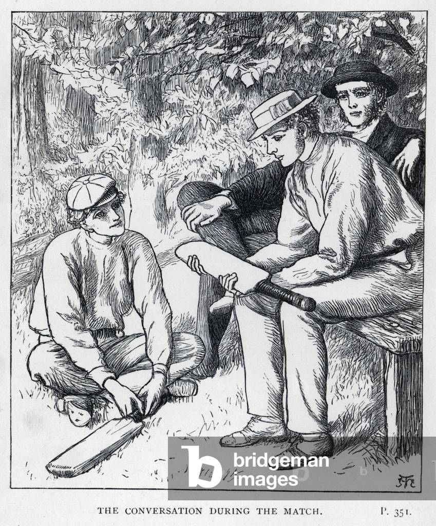 Abbildung zu Tom Browns Schulzeit (Gravur)