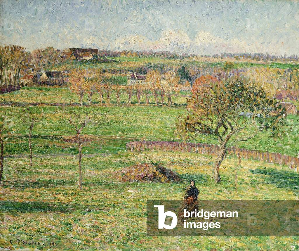 Bazincourt Prairie, Herbst, 1894 (Öl auf Leinwand)