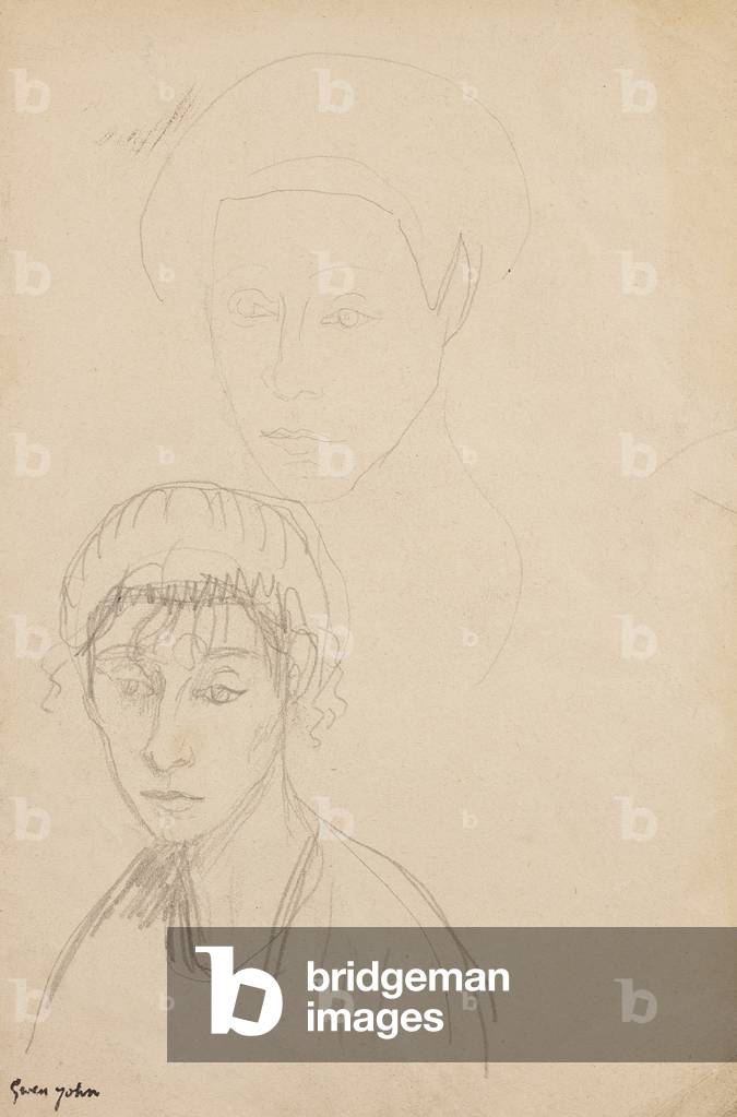 Chloë Boughton-Leigh, c.1907 (matita su carta)