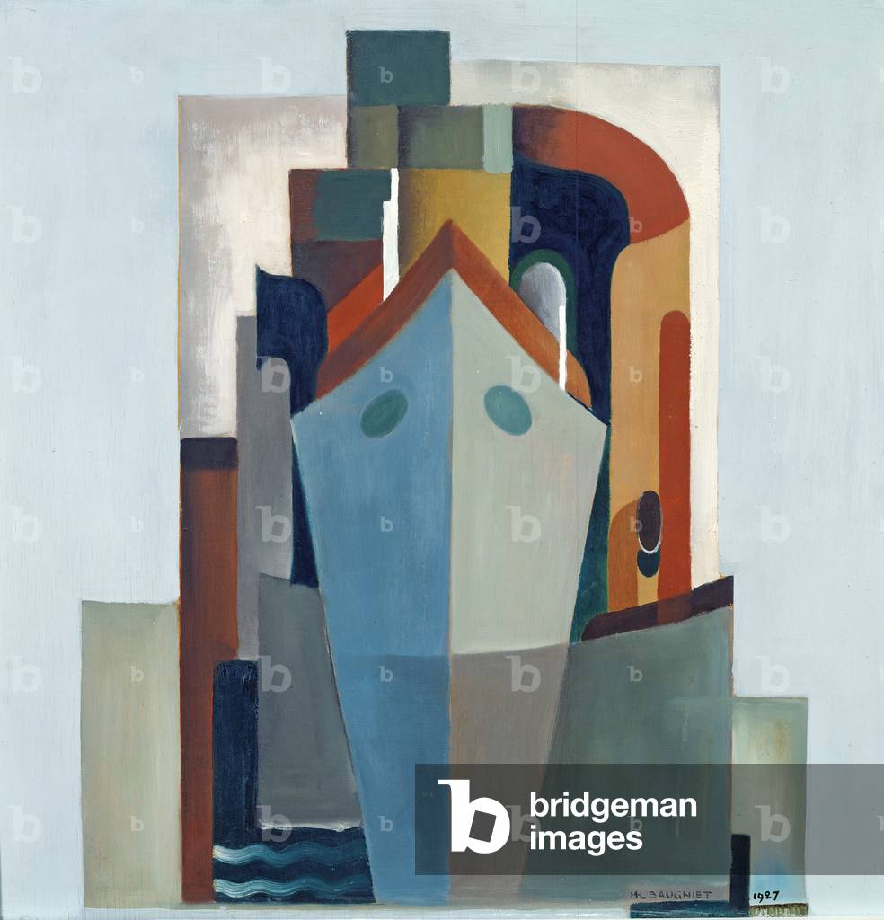 Image of Painting depicting Composition, 1927 by Marcel-Louis Baugniet