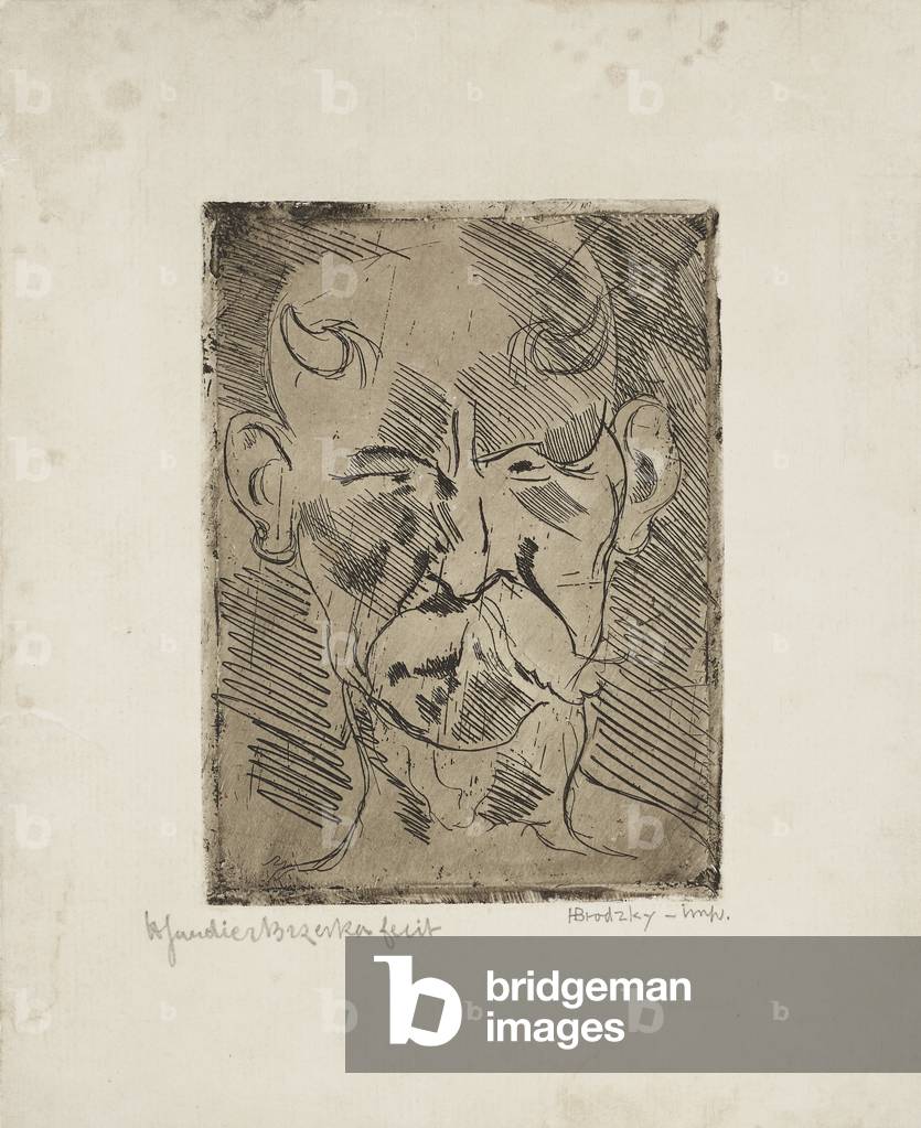 Ritratto (Diavolo?) , n.d. (stampa)