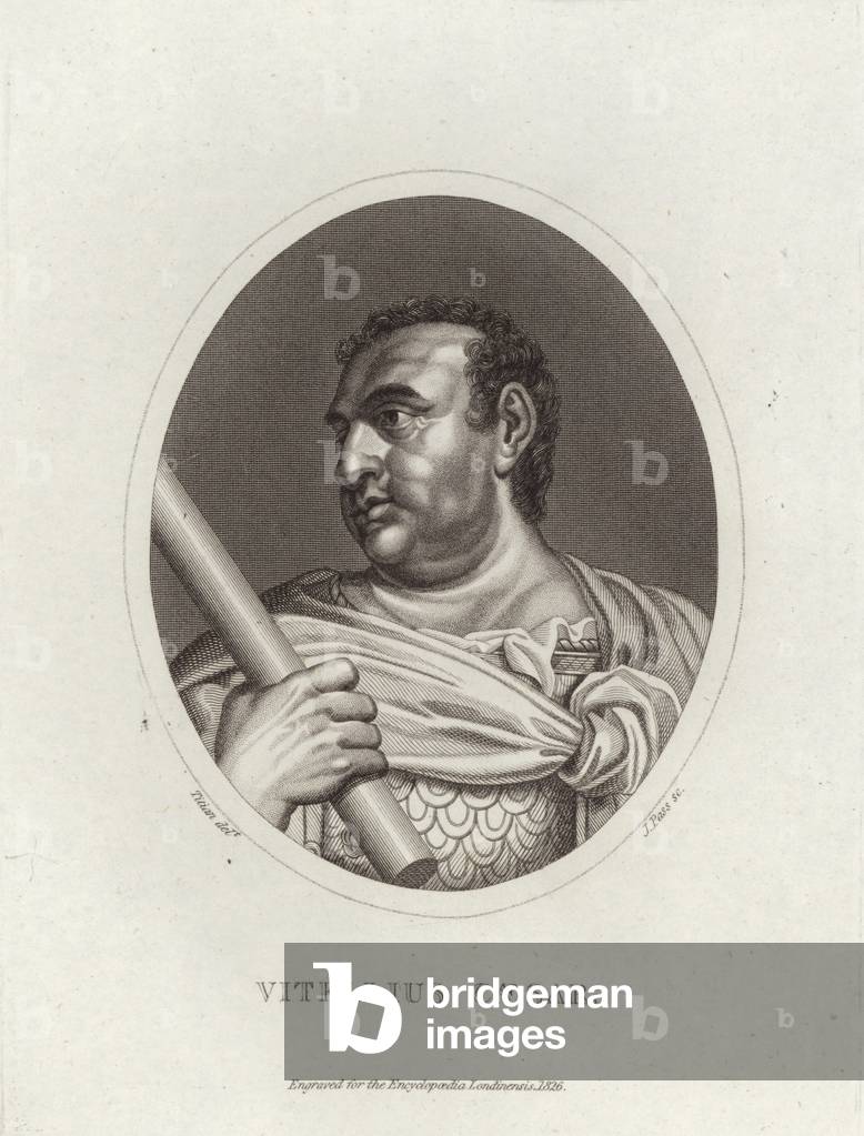 "Vitellio Cesare (incisione)" di English School