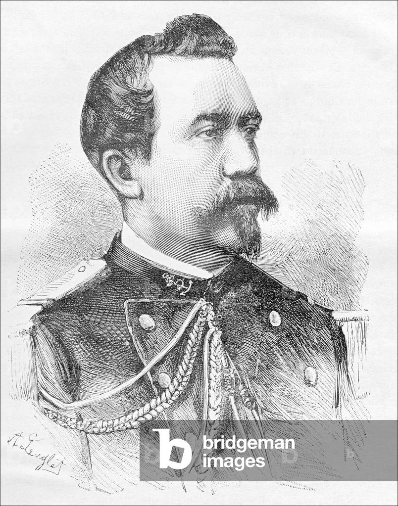 Vietnam/Francia: Campagna Tonkin, Chef de bataillon Berthe de Villers (1844-83)