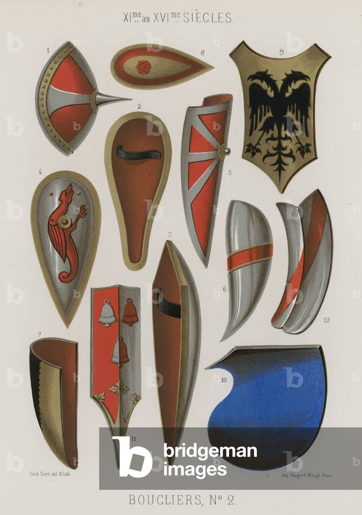 Schilde (Chromolitho)