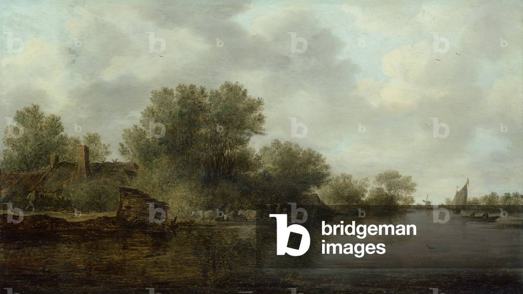 Paesaggio (olio su pannello)