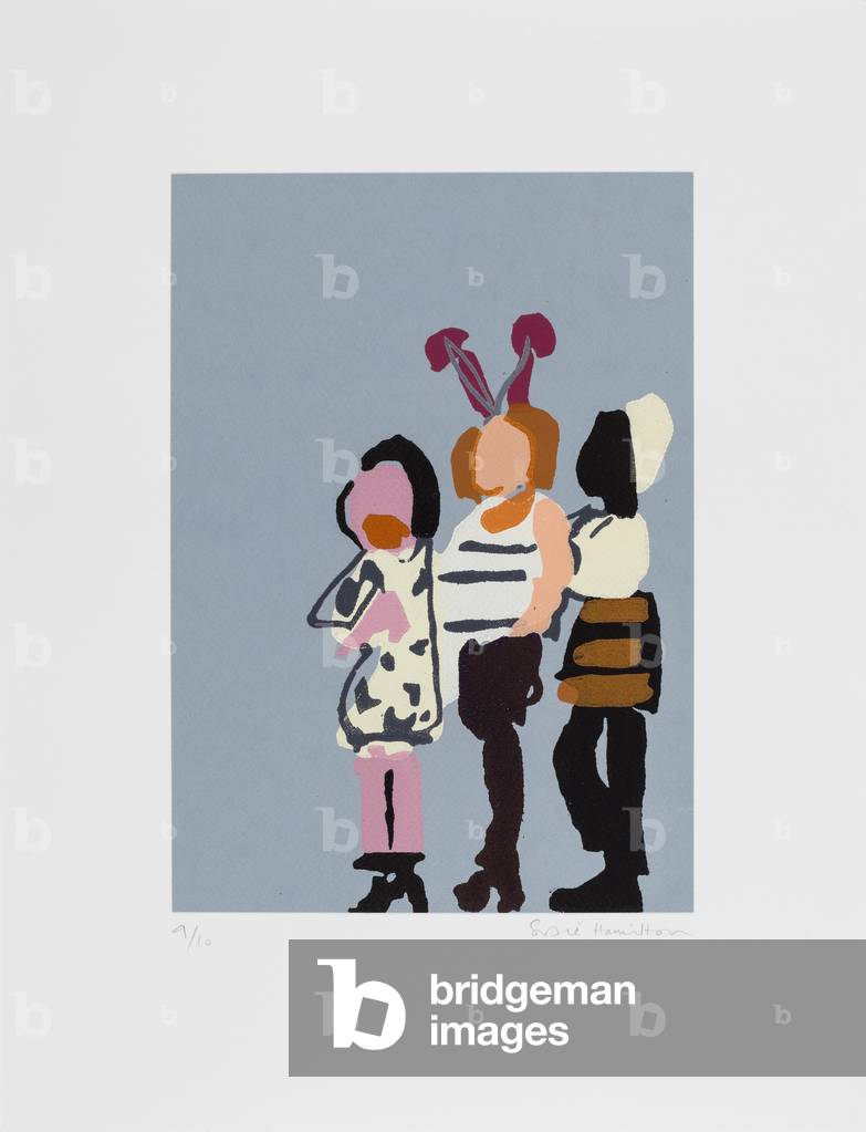 Truppe, 2015 (Radierung)