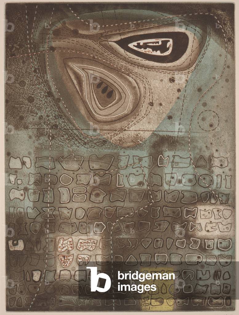 Origins, 1955 (intaglio a colori)