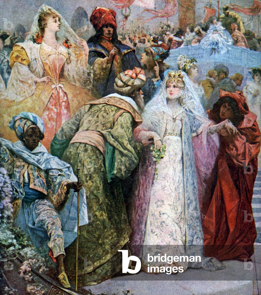 Der Karneval in Paris, 1909 (Abbildung)