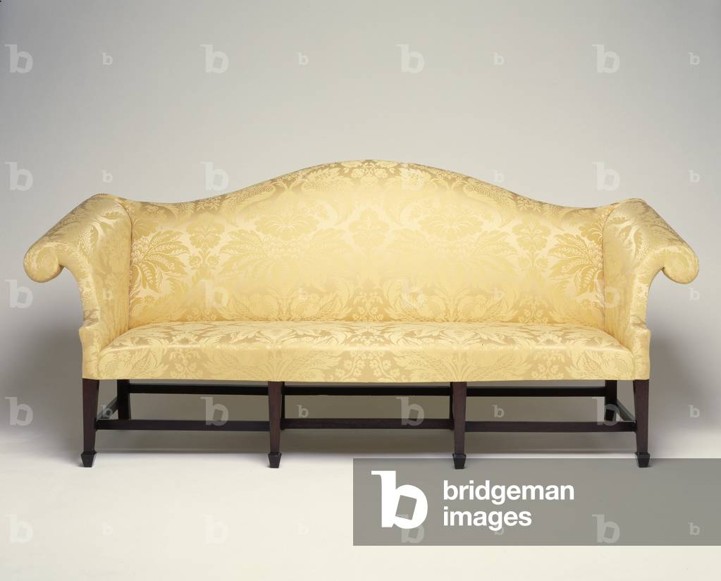 "Divano 1780-1800 (mogano", 1780-1800 di American School