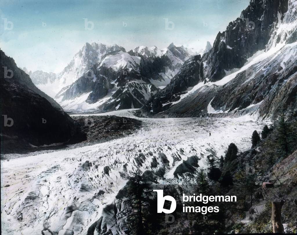 Montanvert, Mer de Glace und Grandes Jorasses