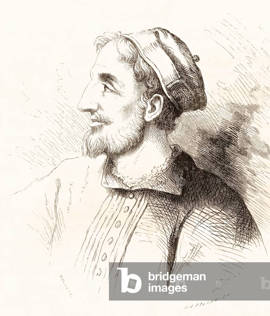 Baldassare Tommaso Peruzzi, 1481 -1536.  Architetto e artista italiano. pub.1976 (litografia)