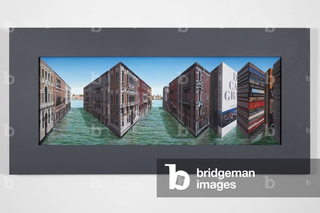 Volumi di Venezia, 2013-2015 (costruzione di olio e fotografico su tavola)