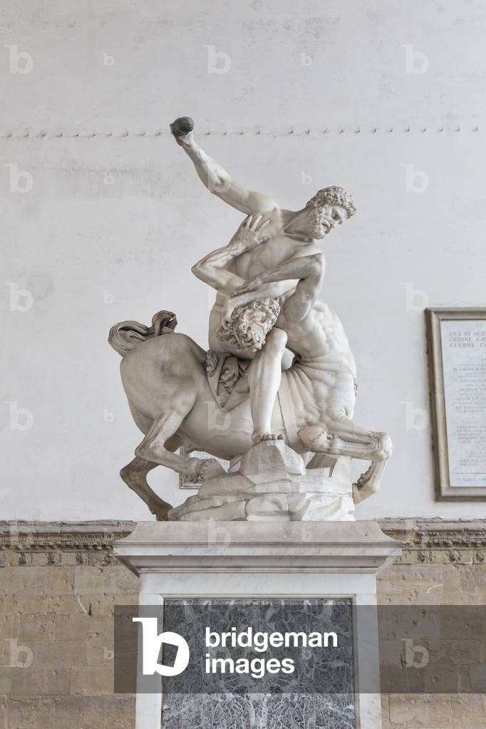 "Ercole e il centauro" 1549 di Giambologna (Giovanni da Bologna)