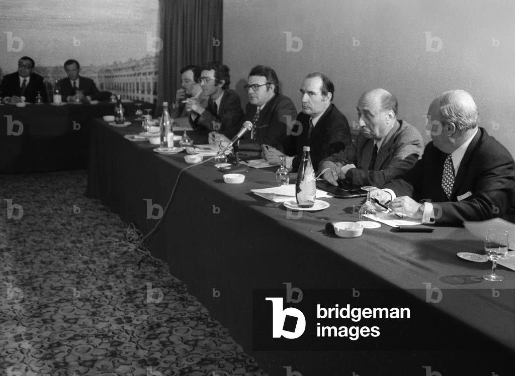 Immagine di Fotografia "Incontro tra comunisti" 1972, b/w