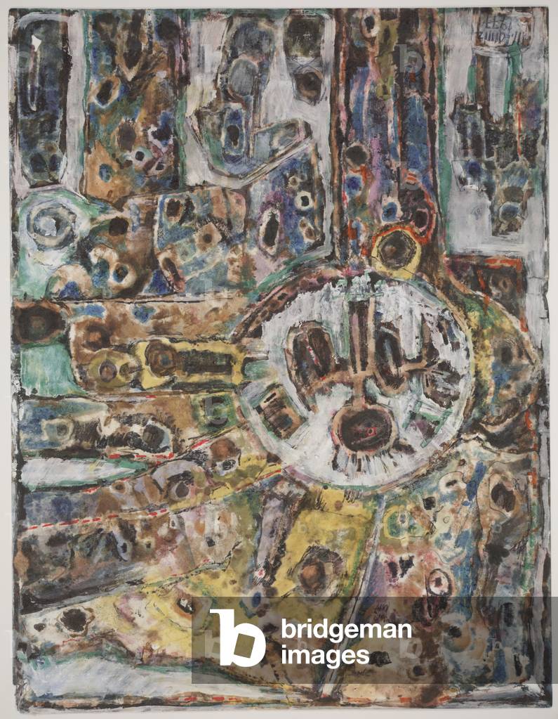 Senza titolo, 1977 circa (acquerello e tecnica mista)