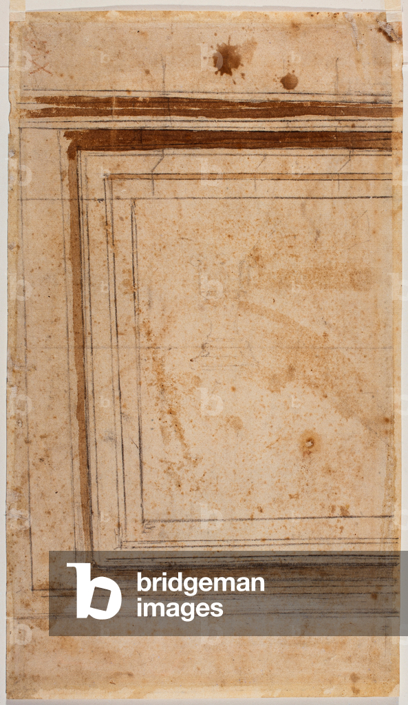 Fensterrahmen, 1560 (Zeichnung)
