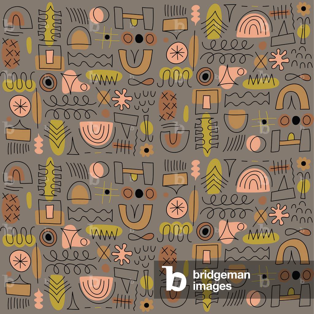 Seamless pattern, 2018 (vector graphic)