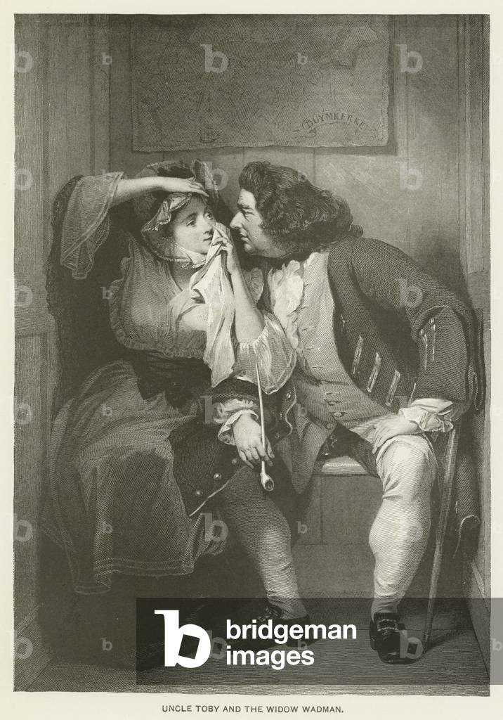 Uncle Toby and the widow Wadman (engraving)