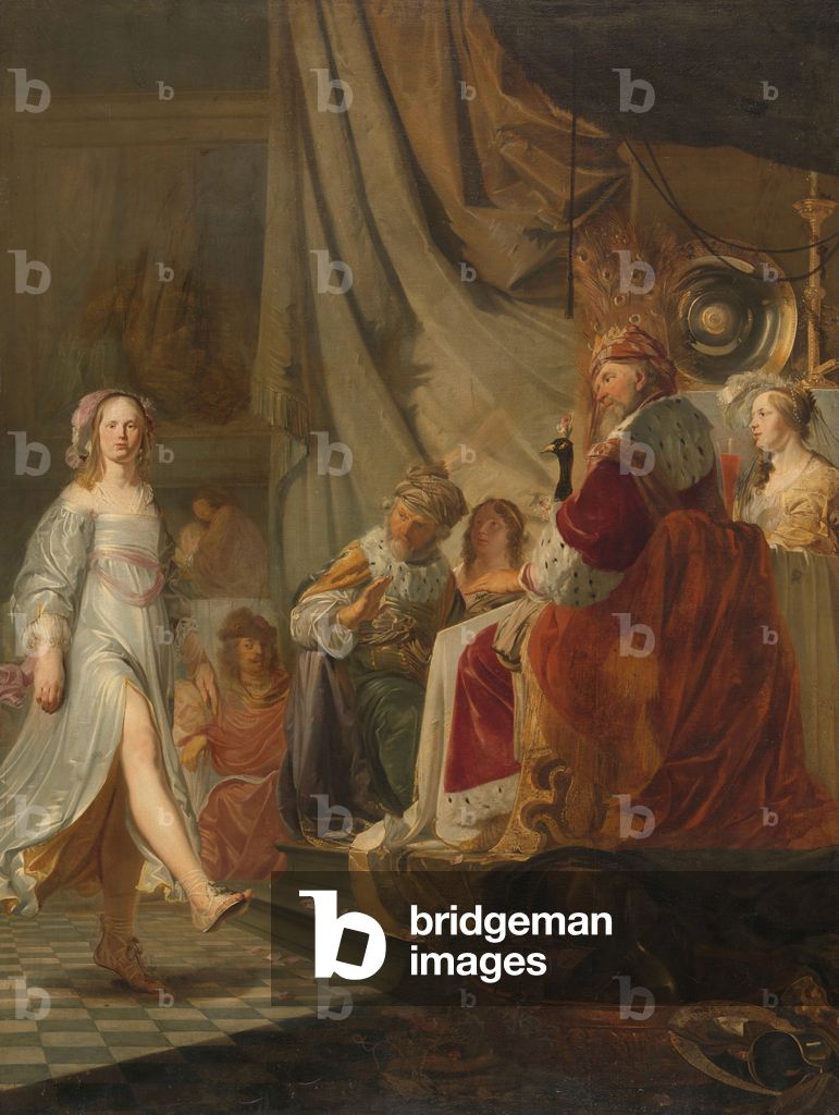 Salome Dancing for Herod, 1634-1672 (oil on canvas)