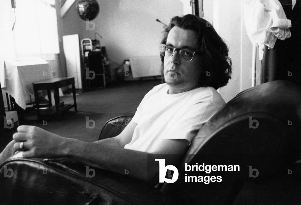 "Pascal Dusapin - ritratto" di Marion Kalter, b/w