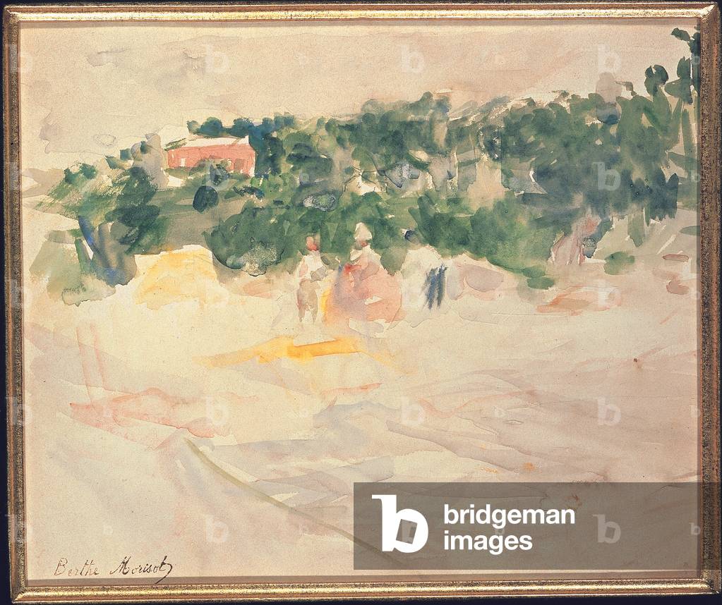 Immagine di Disegno "La moisson à Bougival" 1882 di Berthe Morisot