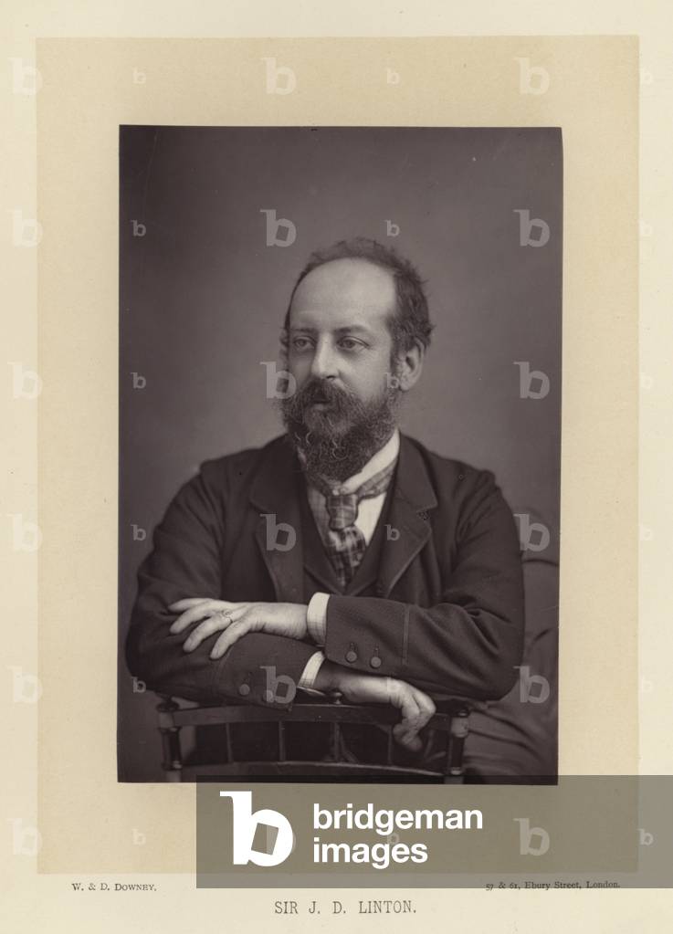 Immagine di Fotografia "Sir James Dromgole Linton" 1801 di English Photographer