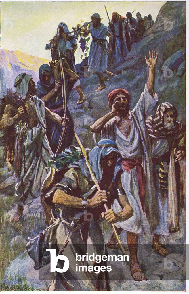 Il ritorno delle spie, illustrazione da 'Pictures That' Teach The Crown Series, 1920 (colore lito)