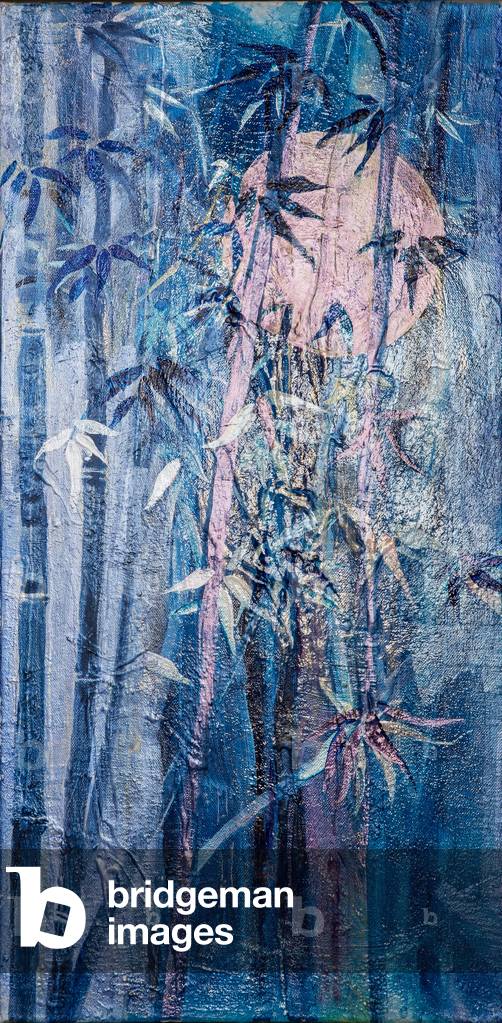 Image de Peinture représentant Lune et bambou, 2014 par Margaret Coxall