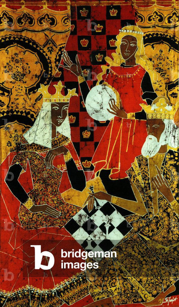 Queen's Gambit, 1997 (batik)