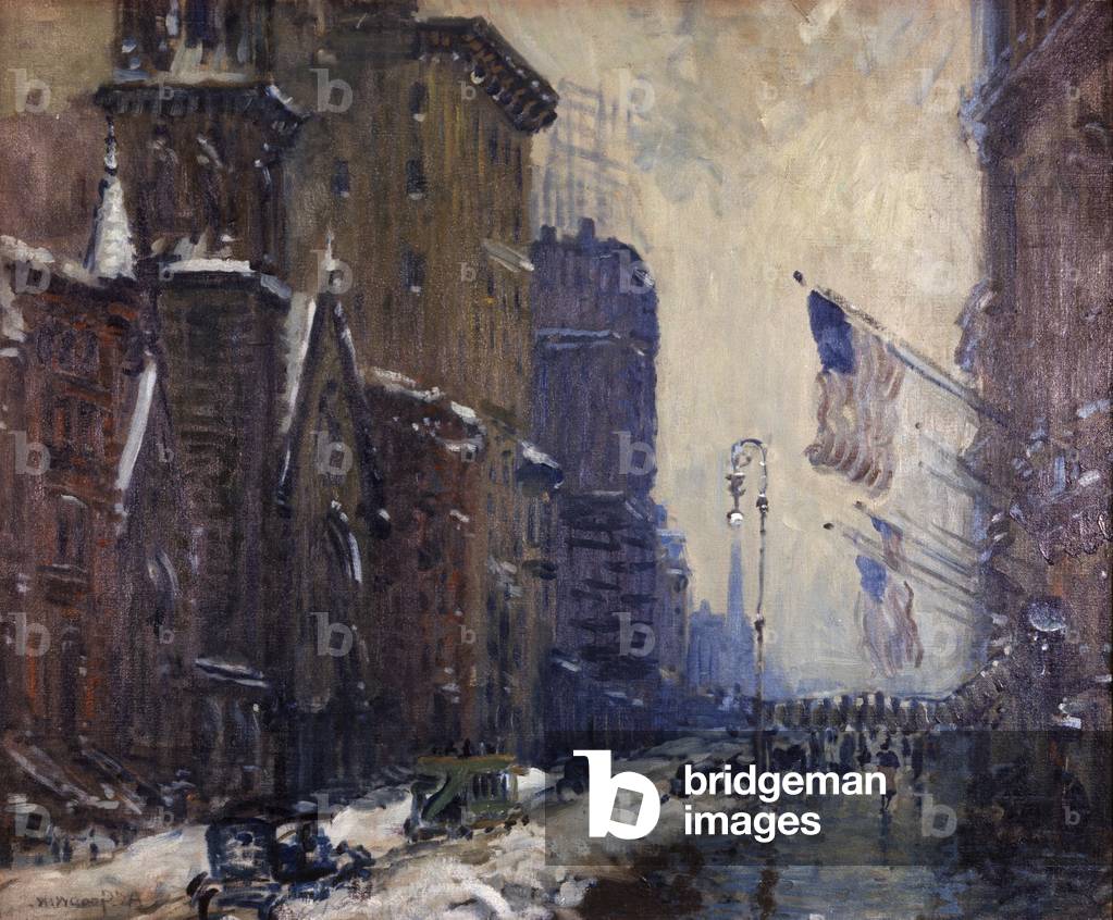 "New York Arthur Clifton Goodwin (1886-1924 americano) David Galleria"