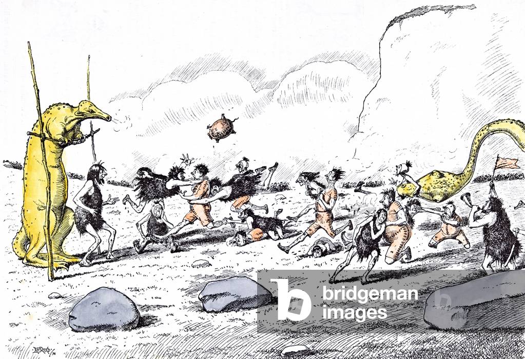 the Annual Football Match Between the Old Red Sandstone Rovers and the Pliocene Wanderers Was Immensely and De