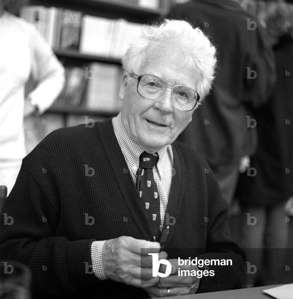 Immagine di Fotografia "James Lovelock - ritratto 2001 (foto)" 2001 di Kathy De Witt, b/w