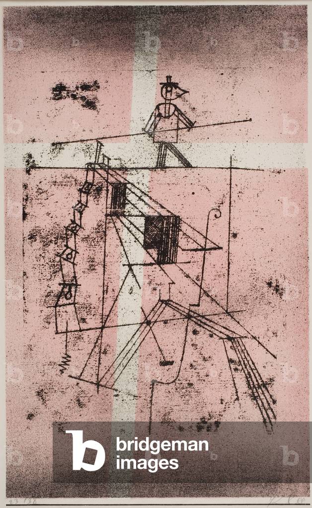 Tightrope Walker, dal portafoglio «Kunst der Gegenwart» (Arte di oggi), 1923 (lito)