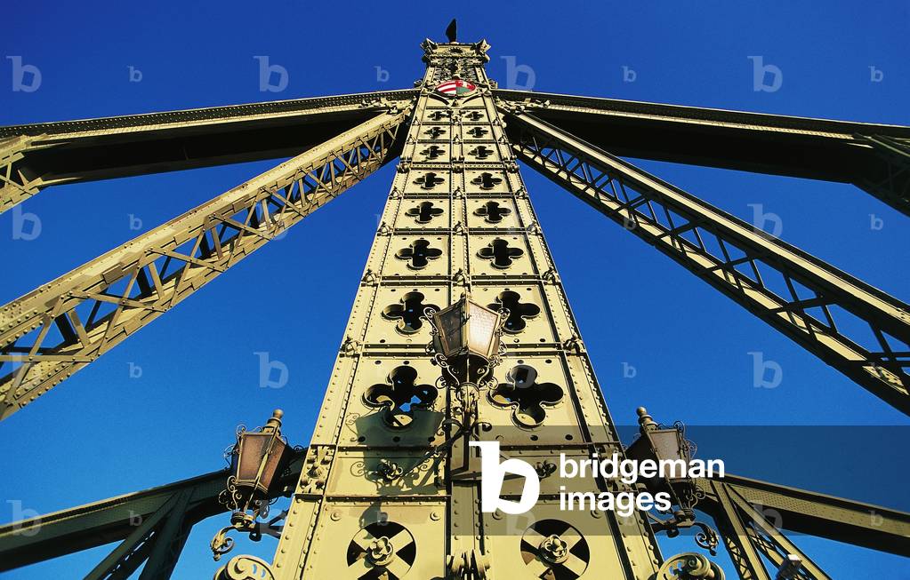 Image of Liberty Bridge (Szabadsag hid) (1896, rebuilt after 1945), Art ...