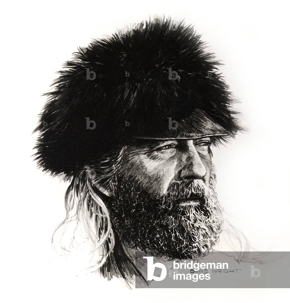 Frontiersman (head study)