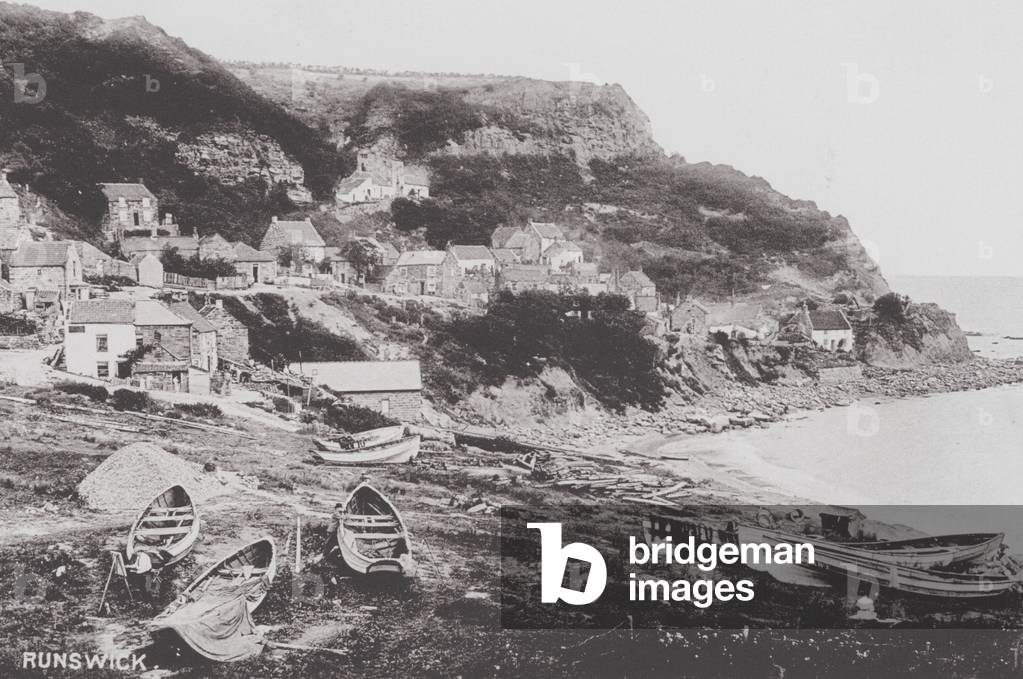 Bild von Fotografie "Runswick (s/w-Foto)" 1801 von English photographer