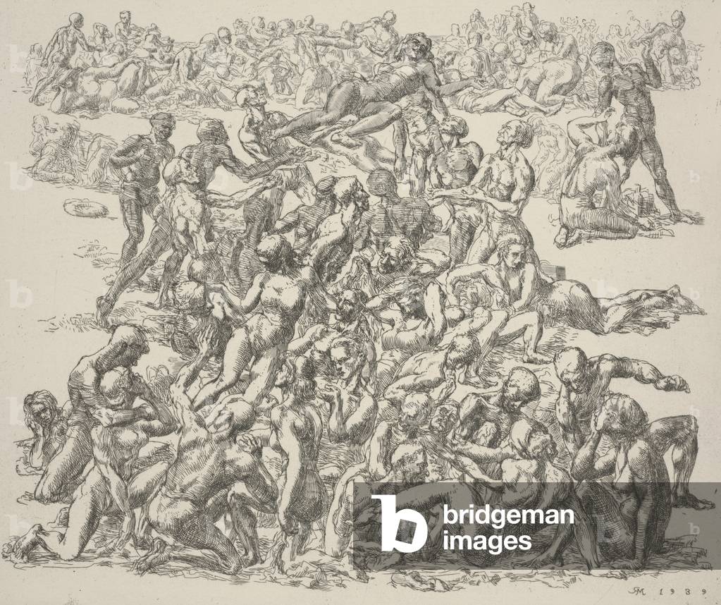 Coney Island Beach #1, 1939 (Radierung)