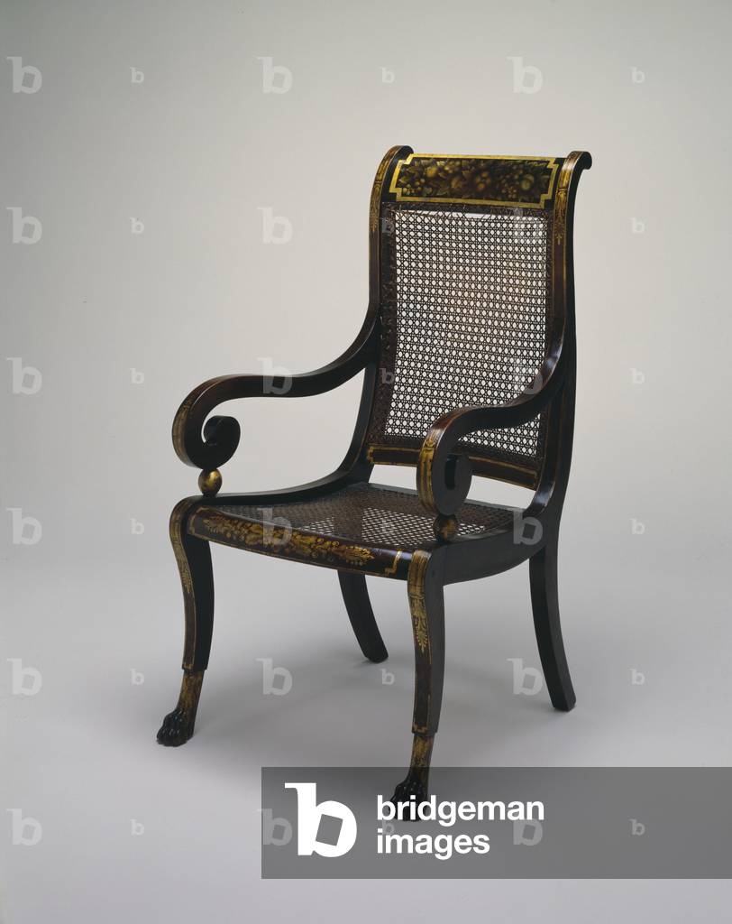 "Sessel", c.1810-1830 von American School