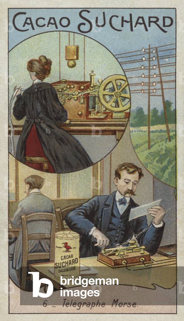 Telegrafo Morse (cromolito)