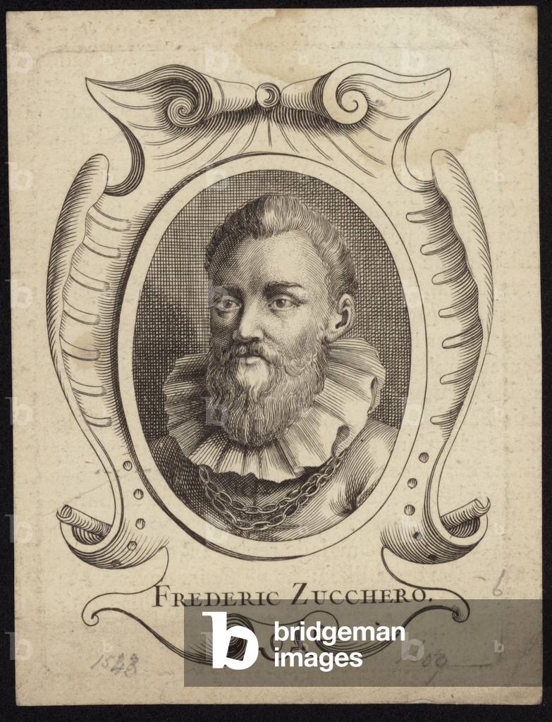 Frederigo Zucchero (gravure) par English School