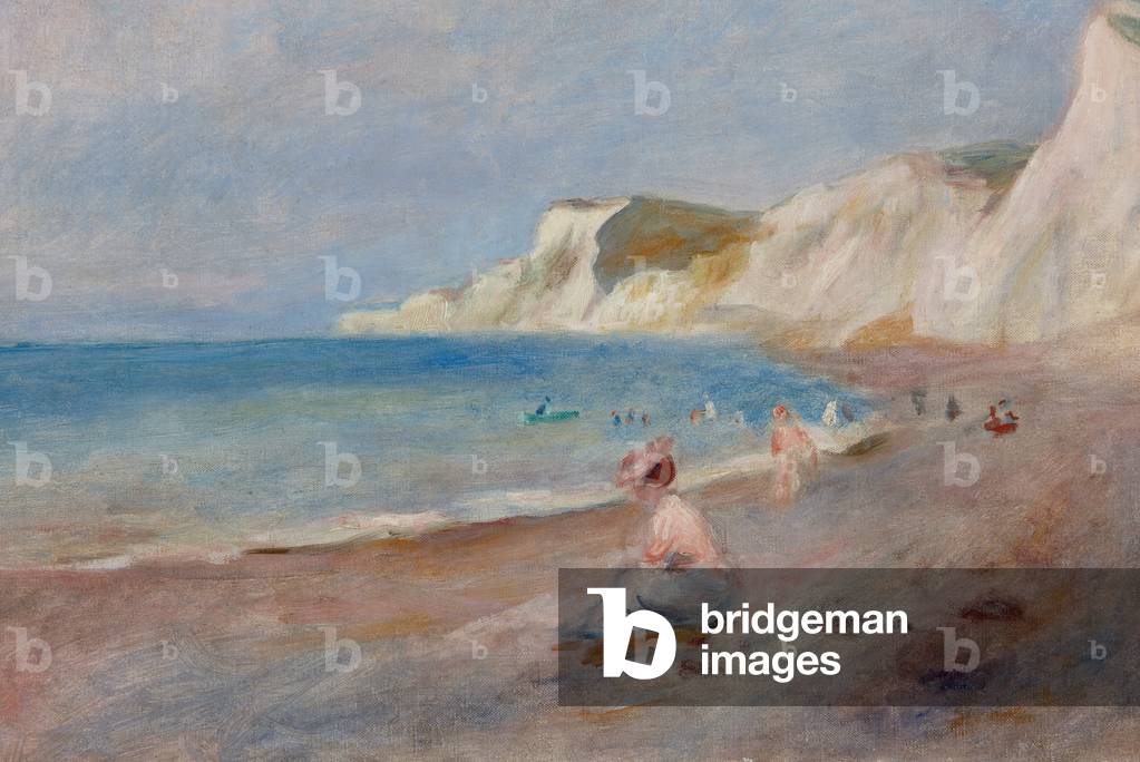 Spiaggia di Varengeville; La Plage de Varengeville, c. 1880 (olio su tela)