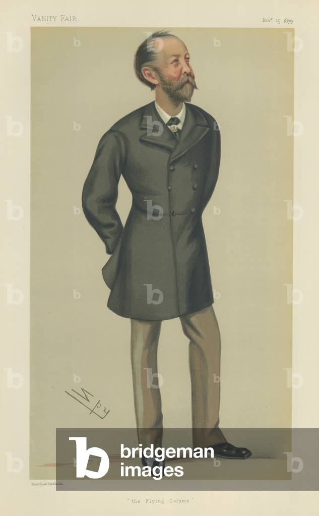 "Generale di brigata Sir Evelyn Wood (colore lito)" di Leslie Matthew Ward