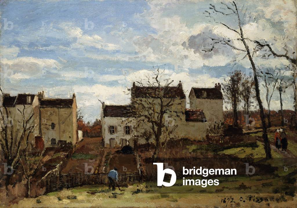 Primavera in Pontoise; Printemps a Pontoise, 1872 (olio su tela)