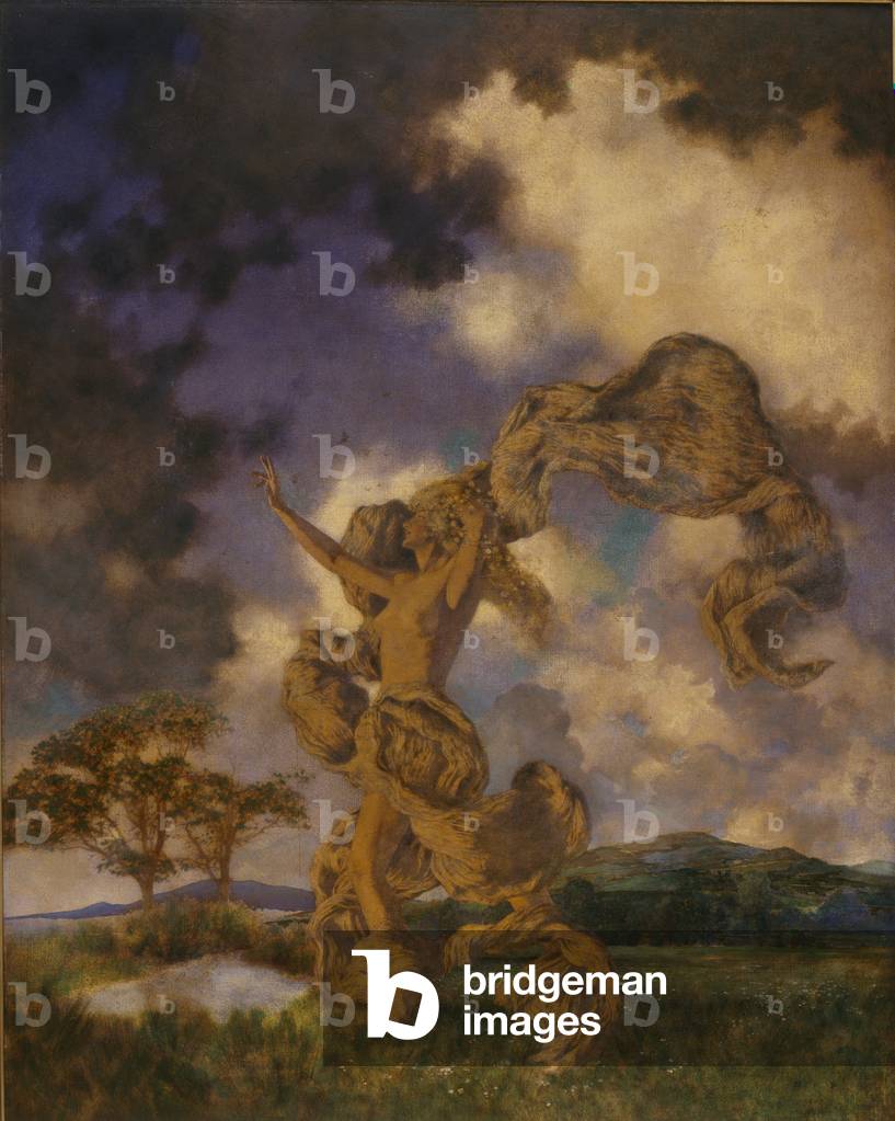 der sturm, 1907 (öl auf leinwand)