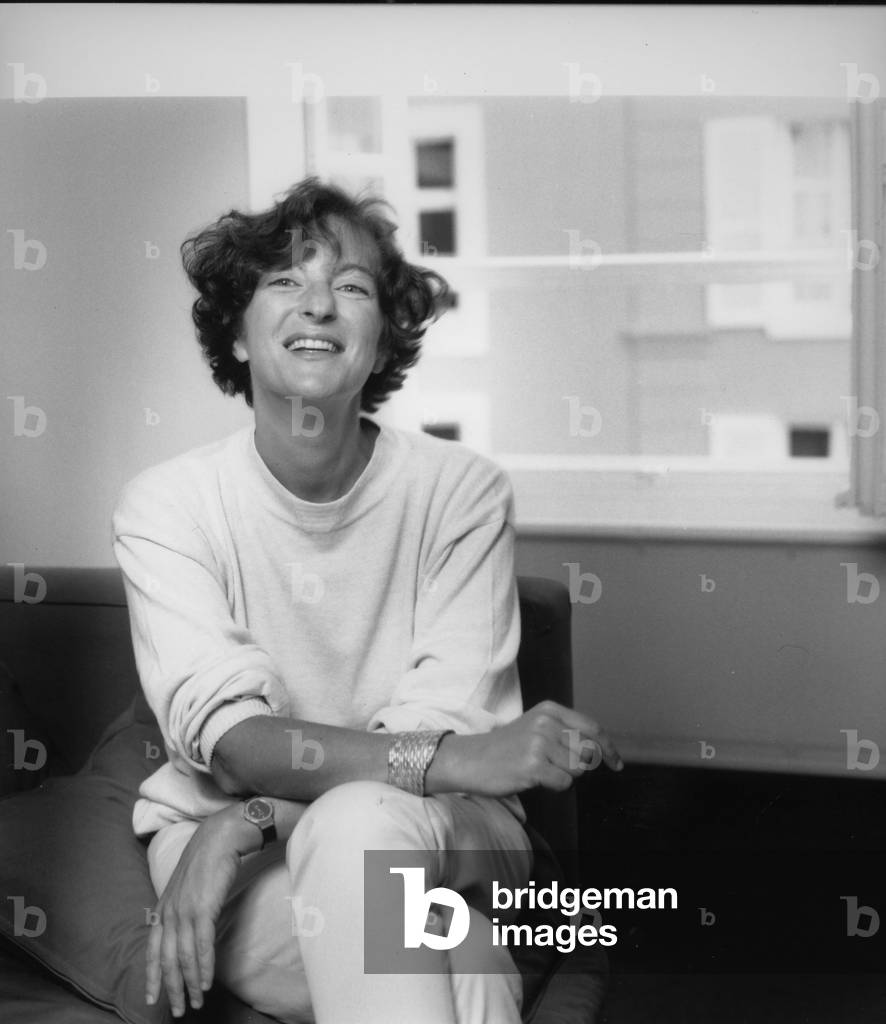 Image of Photography depicting Emmanuelle Bernheim by Louis Monier, b/w